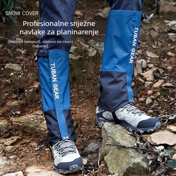 Tuban navlaka za snijeg na otvorenom za planinarske cipele, vodootporna, otporna na kišu, štitnik za noge za dječake i djevojčice, zaštita od pustinjskog pijeska