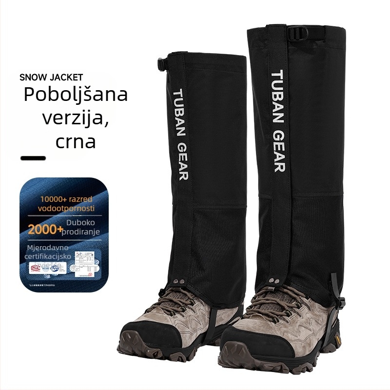 Tuban navlaka za snijeg na otvorenom za planinarske cipele, vodootporna, otporna na kišu, štitnik za noge za dječake i djevojčice, zaštita od pustinjskog pijeska