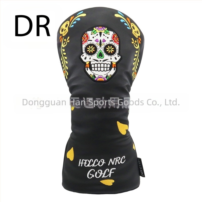 Novi proizvođači veleprodaje prekogranične e-trgovine navlaka za golf palicu, navlaka za drveni stup, odijelo za lubanju, navlaka za stup