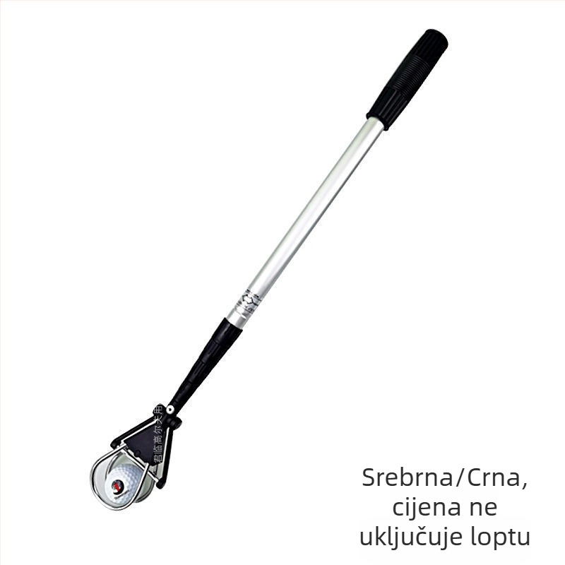 Berač loptica za golf, berač loptica s pet dijelova, uvlačivi berač loptica od aluminijske legure, pribor za golf, 3 boje