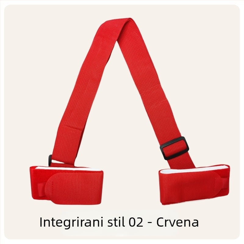 Prekogranični EVA remen za skije, čičak remen za skije, remen za rame, prijenosni materijal za ronjenje snowboardom, veleprodajni remen za sanjke