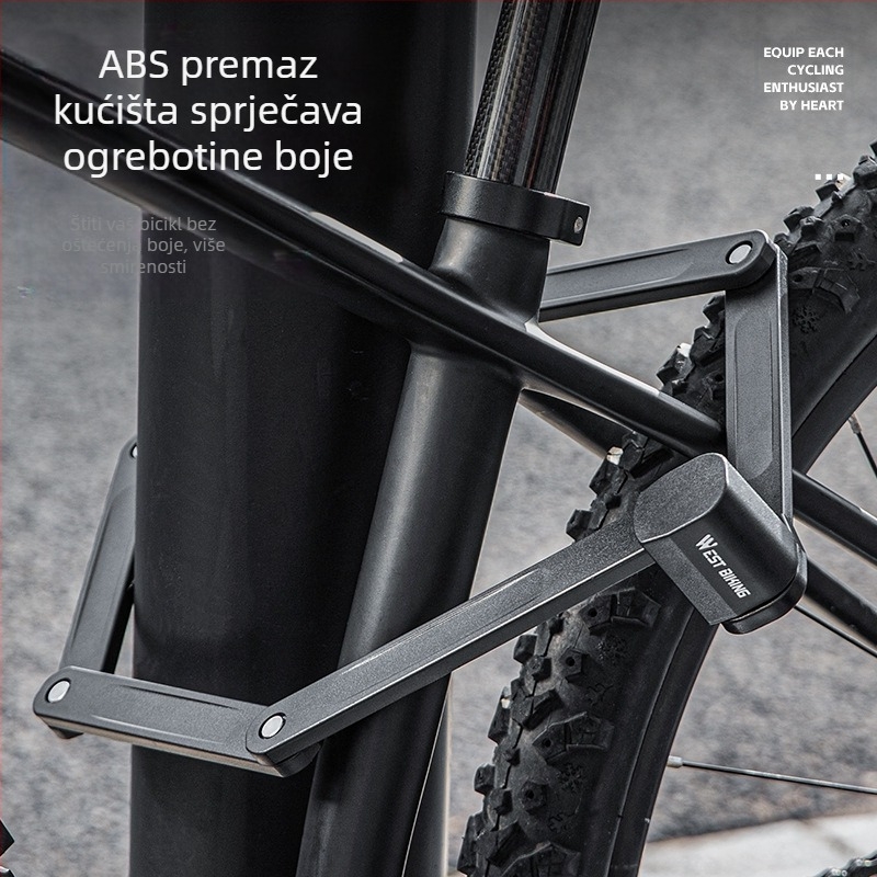 Zapadni vozač, brava za brdski bicikl, sklopiva brava za bicikl, brava za cestovni automobil, brava za motocikl, brava za električni automobil, oprema za protuprovalnu bravu