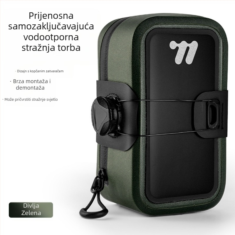 West Rider biciklistička torba s automatskim zaključavanjem, vodootporna torba za sedlo, jastuk, prijenosna torba za pohranu alata