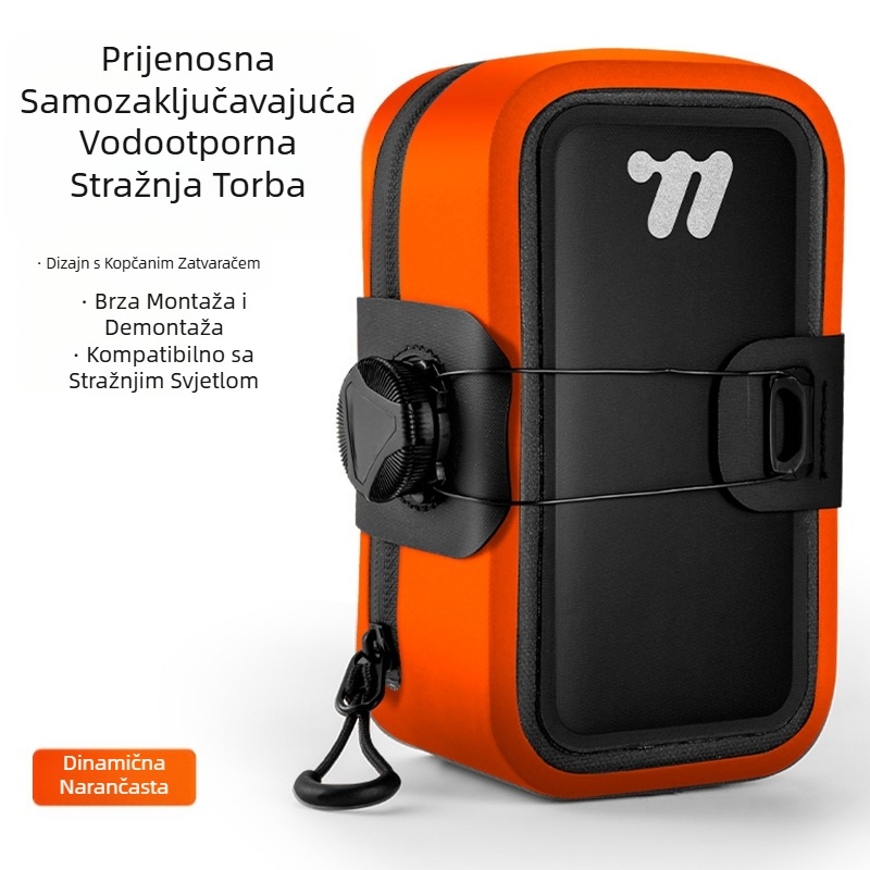 West Rider biciklistička torba s automatskim zaključavanjem, vodootporna torba za sedlo, jastuk, prijenosna torba za pohranu alata