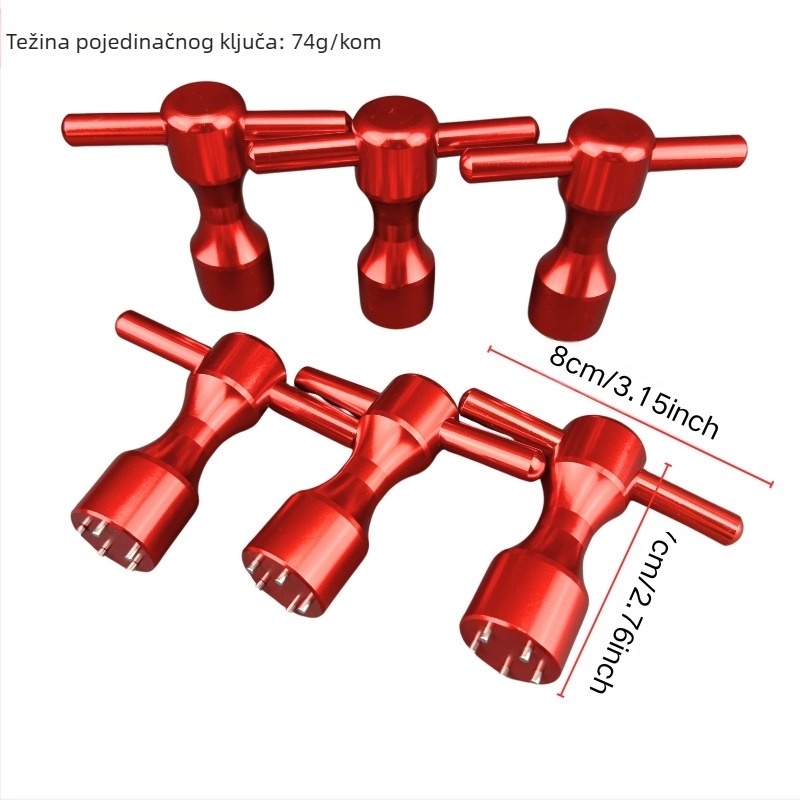 Ključ za vijke potisne šipke, crveno odijelo za Scotty Cameron Newport golf pribor