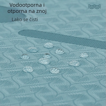 Prostirka za jogu Besplatna dostava TPE proširena 80 cm početnička neklizajuća fitness joga kućna prostirka za jogu 0,6 mm