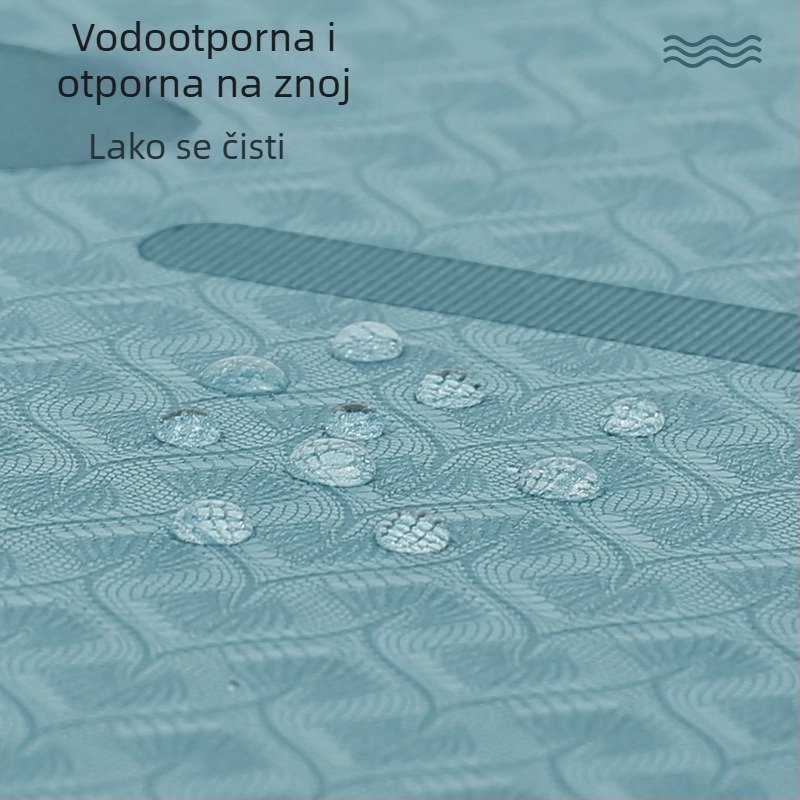 Prostirka za jogu Besplatna dostava TPE proširena 80 cm početnička neklizajuća fitness joga kućna prostirka za jogu 0,6 mm