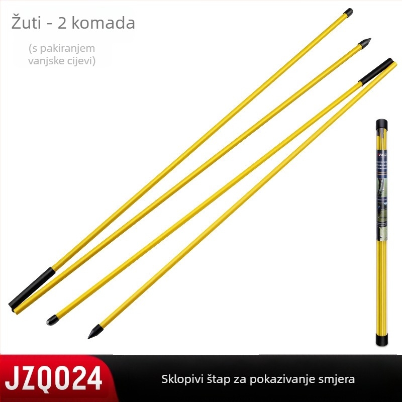 PGM Novi golfski sklopivi štapić za pokazivač smjera, pomoćni korektor zamaha, pribor za vježbanje početnika