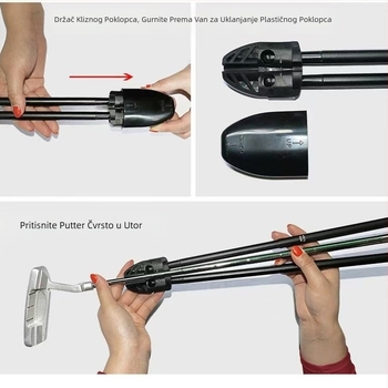 Tvornica novo prekogranično prijenosni golf sportski putter pomoćna oprema pribor veleprodaja