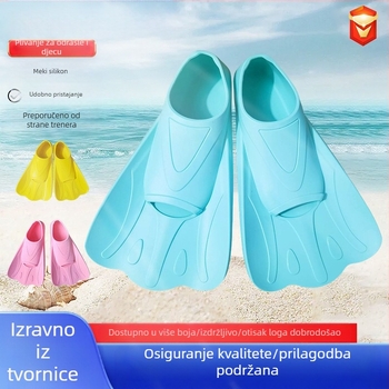 Silikonske peraje za plivanje, freestyle žablje cipele, ronilačke obuke, posebne kratke peraje, muške i ženske cipele s pačjim stopalom i žabljom podlogom, veleprodaja