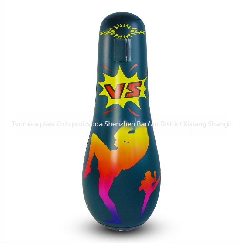 PVC napuhacni stup za udarce, dječja igračka za udarce, napuhac, ljudski zid s preprekama, rekvizit za boks, vreća za pijesak