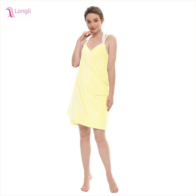 Bainard ručnik za kozmetički salon, remen za ručnike za kupanje, suknja od koraljnog flisa, brzosušeće, zadebljanje, veleprodaja