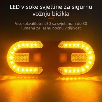 Stražnje svjetlo za bicikl s daljinskim upravljačem, truba, bežično bljeskanje, stražnje svjetlo za brdski bicikl Hot Wheels, upozoravajuće svjetlo za noćnu vožnju