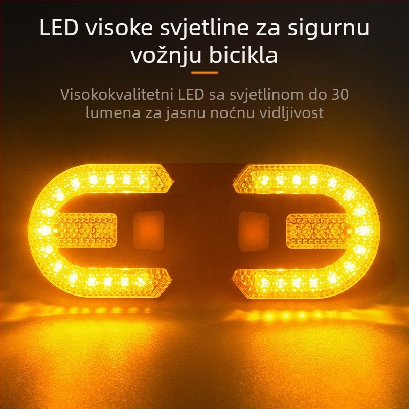 Stražnje svjetlo za bicikl s daljinskim upravljačem, truba, bežično bljeskanje, stražnje svjetlo za brdski bicikl Hot Wheels, upozoravajuće svjetlo za noćnu vožnju