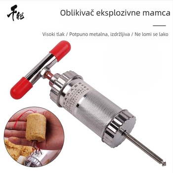 Qianrui eksplozivni uređaj za oblikovanje mamaca za udice, bomba, preša za mamac za udice, utovar mamaca, morski stup, materijal za mamac, kolač od pljeve, pribor za mamac za ribolov