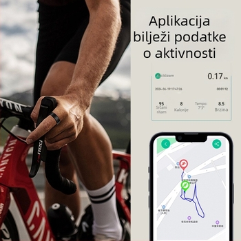 Novi R11M prsten za praćenje otkucaja srca, spavanje, praćenje kisika u krvi, dodavanje prijatelja, daljinska njega, sportski mjerač koraka, fotografije