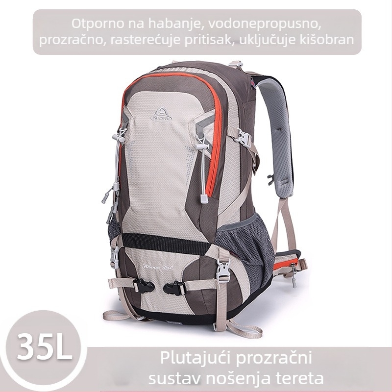 Ai Wang Outdoor Sports Planinarenje i planinarenje Višenamjenski ultra lagani ruksak od oxfordske tkanine velikog kapaciteta 35 litara za muškarce i žene