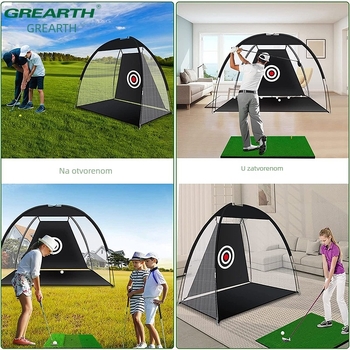 Amazonova vruća Golfnet vanjska mreža za ljuljanje i čipiranje za golf, višenamjenska mreža za vježbanje golfa