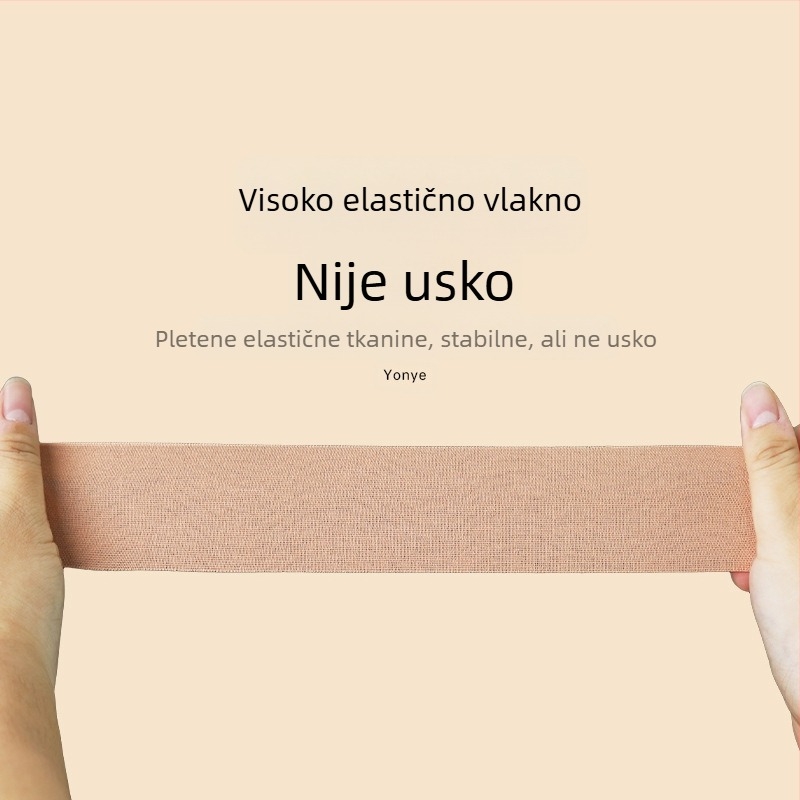 Traka za podizanje prsa, pamučna traka za mišiće, kineziološka traka od elastične tkanine, traka za mišiće, sportska traka, sportska zaštita