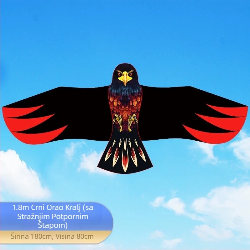 Weifang Kite Foreign Trade Amazon Eagle Kite Breeze Easy Flying Koi Kite Weifang Veleprodajni proizvođač