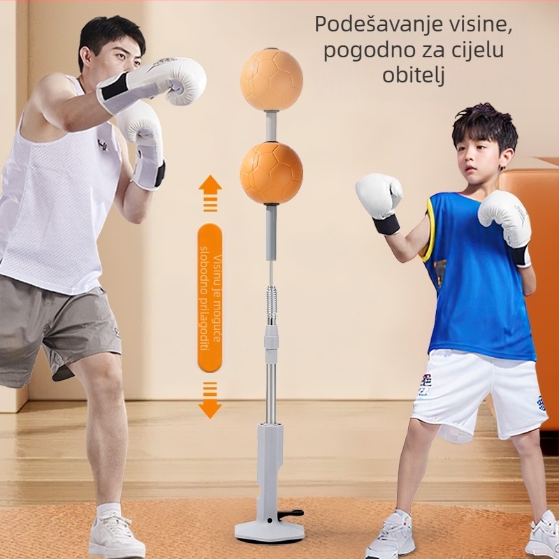 Vertikalni boks dječji uređaj za trening brzine reakcije kućni boks vreća s pijeskom ventilacijska lopta dekompresijska boksačka meta veleprodaja