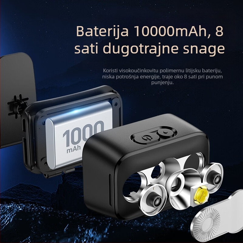 Philips Philips Headlight Sfl3153Rh Svjetiljka za vanjske radove dugog dometa, svjetiljka za montažu na glavu
