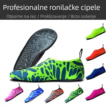 Čarape za plažu, cipele za muškarce i žene, ronjenje, ronjenje s maskom, djeca, gaženje uzvodno, cipele za plivanje, mekane cipele, neklizajuće, otporne na rezanje, crvene kožne cipele s flasterom za stopala