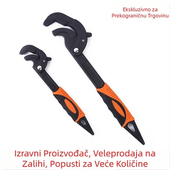 Veleprodaja višenamjenskog ključa, brzi ključ za vodovodne cijevi, brzi univerzalni ključ za cijevi s jednom glavom, univerzalni ključ s velikim otvorom