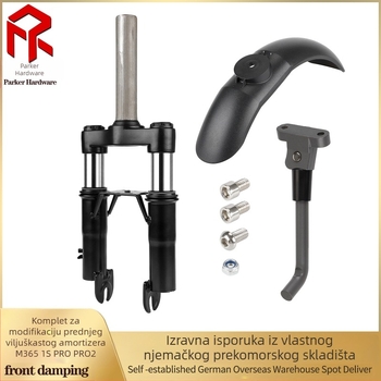Električni skuter M365 1S Pro Pro2 s prednjim amortizerom vilice, modificiranim hidrauličkim prednjim amortizerom s produženim osloncem za stopala