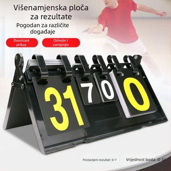 Tabla rezultata 4-znamenkasta ploča za rezultat višeznamenkasti uređaj za bodovanje košarka odbojka stolni tenis ploča za rezultat bilijar