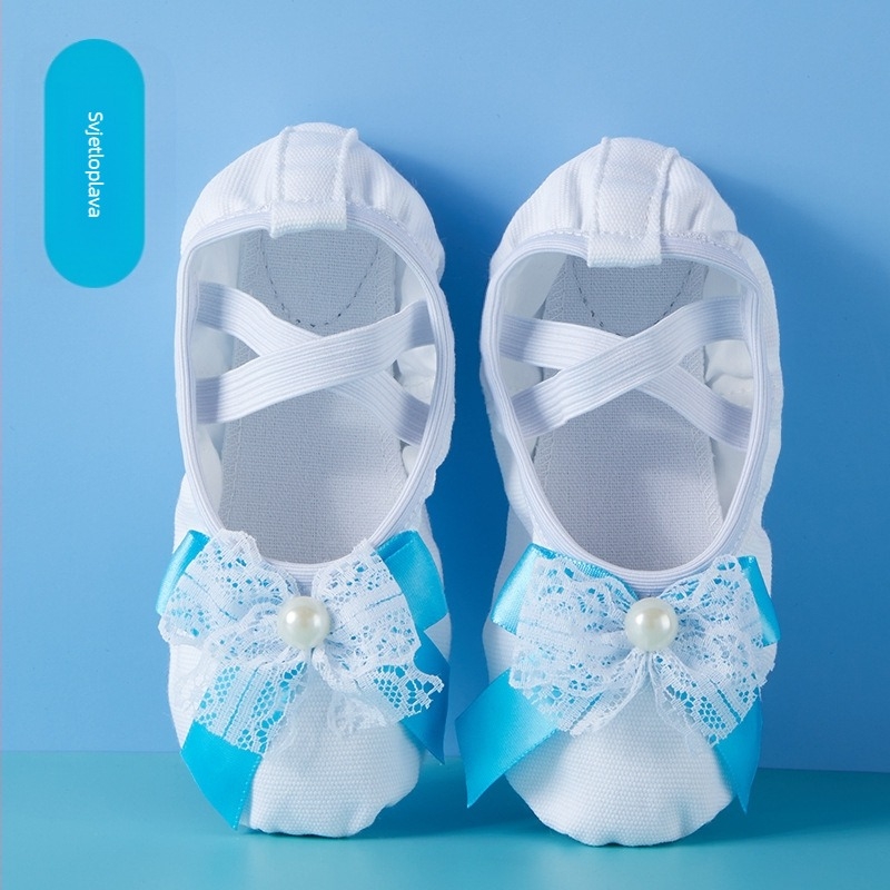 Plesne cipele za žene i djecu s mekim potplatom, jesenske i zimske, za vježbanje, podstavljene flisom, mesnate čipkaste, mačje kandže za djevojčice, princeza baletne cipele
