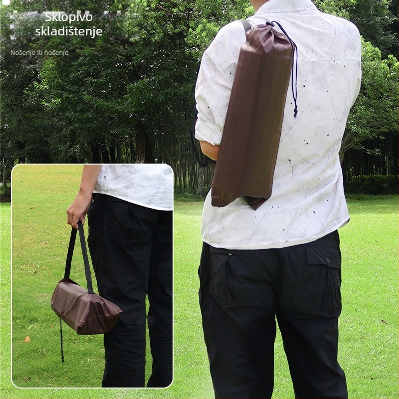 Vanjski kamperski jastuk za naslon, jednostavna stolica za plažu, prijenosna vrtna stolica, višenamjenska sklopiva izdržljiva stolica za slobodno vrijeme