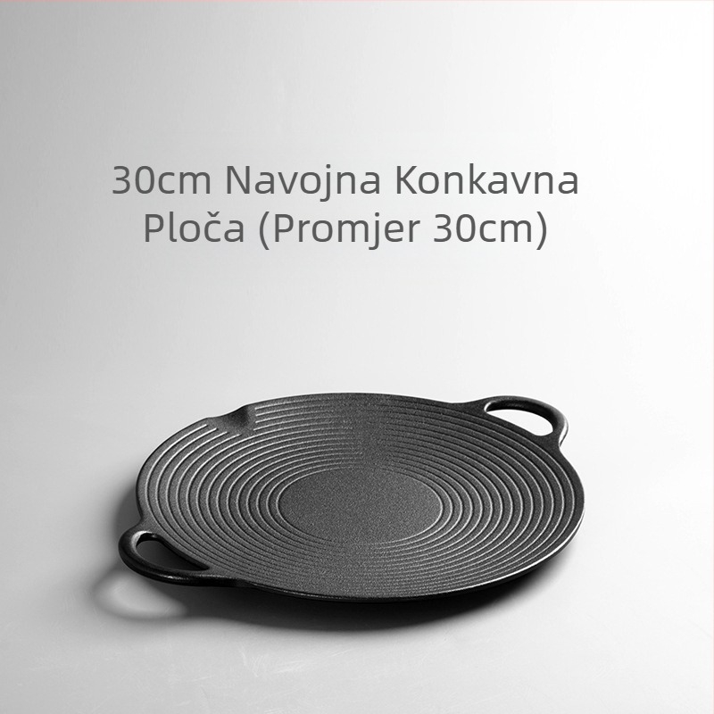 Tava od lijevanog željeza, roštilj, plinski štednjak, indukcijsko kuhalo, roštilj, lijevano željezo bez premaza, vanjski roštilj u korejskom stilu