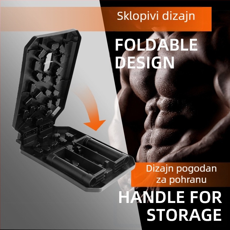 Daska za sklekove T-oblikovani nosač za sklekove za dom Nosač za trening sklekova za prsa i trbušne mišiće Sklopivi dom