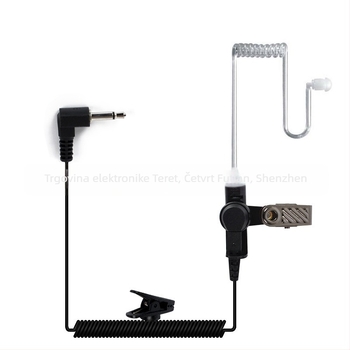 3,5 mm odvojive slušalice s jednim zračni kanalom, jedna zavojnica, kabel s velikom zavojnicom, neovisni zvučnik, jasna kvaliteta zvuka