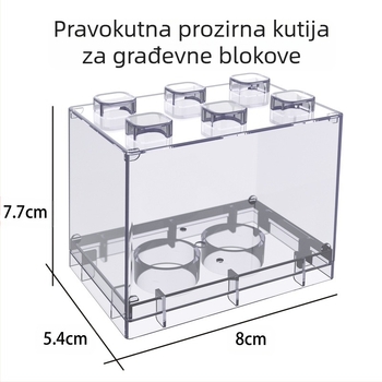 Stalak za pohranu igračaka automobila od legure, ručno izrađeni građevinski blokovi, Lego ormarić, vrećica za izlaganje, kutija za pohranu modela automobila