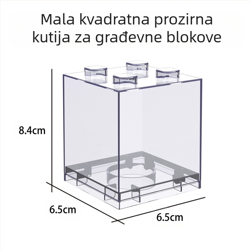 Stalak za pohranu igračaka automobila od legure, ručno izrađeni građevinski blokovi, Lego ormarić, vrećica za izlaganje, kutija za pohranu modela automobila
