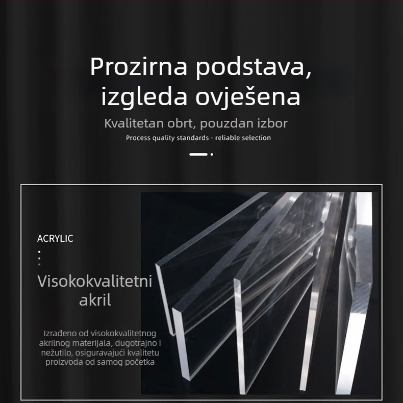 Wen Chuang Dvije akrilne kutije za pakiranje 40 mm kovanice 35 mm komemorativni medaljon za kovanice vanjska kutija uzorak laserskog graviranja