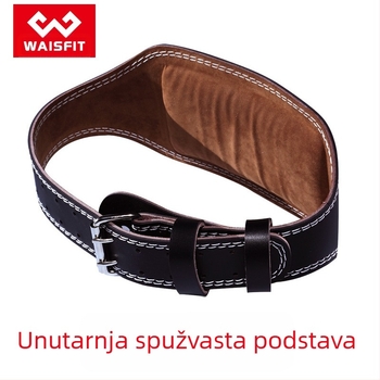 Muški specijalni pojas za čučanj, pojas za mrtvo dizanje, pojas za powerlifting od umjetne kože, pojas za sportaše i dizanje utega za žene