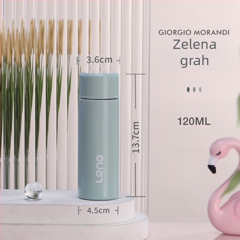 120ml visoka mala ravna šalica za studentski dom od nehrđajućeg čelika 304 vakuumska šalica, mini šalica za vodu, ženska prijenosna džepna šalica