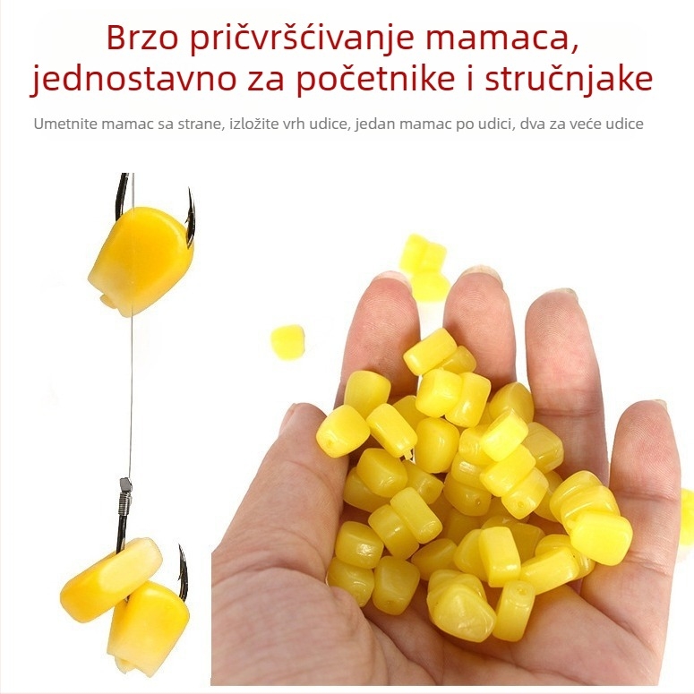 Prekogranična 307 komada europske ribarske knjižnice, set pribora za ribolov šarana, kukuruzna udica, blokiranje graha, okretni ribolovni pribor