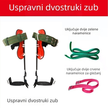 Tvornica veleprodaje artefakta za penjanje po drveću uspravni alat za penjanje po drveću vezati za stopala sin veliki okret Hornet kopča za stopala branje željeznih cipela