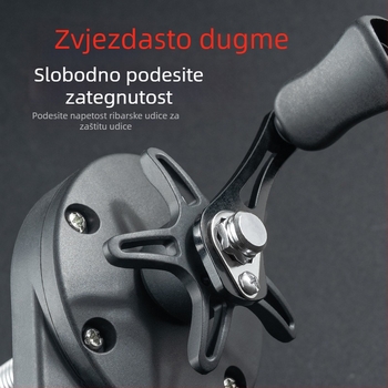 Oštrica za ribnjak, namotavanje kotača za ribu, PE žica, alat za brzo namatanje, kotač za spuštanje, predivo, posebni pribor za ribolov