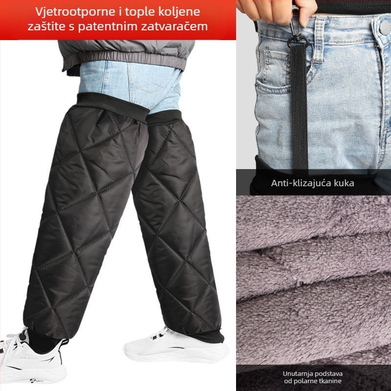 Štitnici za koljena za električne automobile, zimski štitnici za noge za vožnju motocikla, topli štitnici za noge, otporni na vjetar, hladni, otporni na vjetar za automobile na baterije, muški i ženski štitnici, vrući