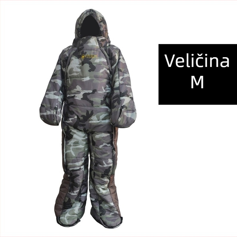 Vreća za spavanje u vanzemaljskom stilu za kampiranje na otvorenom, bolnička pratnja, zaštita od topline i hladnoće, vreća za spavanje za noćno čitanje i preko noći, vreća za spavanje za mame