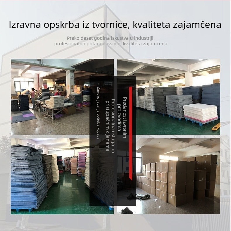 Tvornica veleprodaje EVA dvoslojni filter za mačji posip, podloga za pijesak za mačke, filter protiv iznošenja, prostirka za kućne ljubimce, povećajte broj, kontrolna podloga za mačke