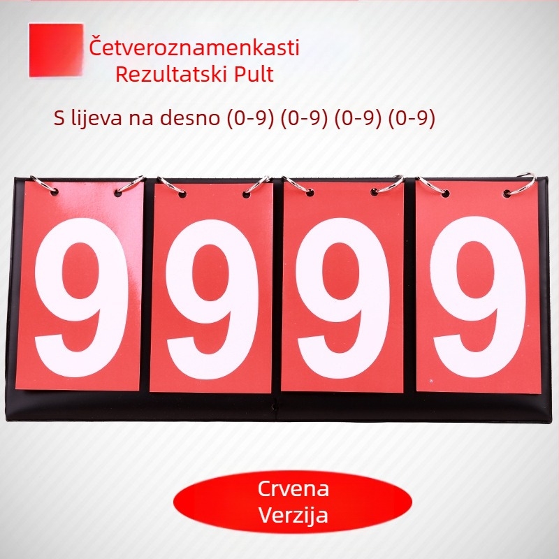 Dvoznamenkasta ploča za bodovanje, troznamenkasta višenamjenska ploča za bodovanje, uređaj za bodovanje u stolnom tenisu, četveroznamenkasta ploča za bodovanje, uređaj za bodovanje u košarki