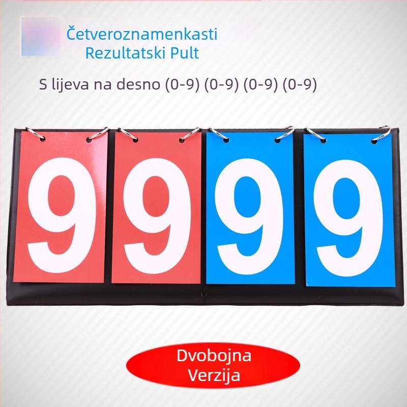 Dvoznamenkasta ploča za bodovanje, troznamenkasta višenamjenska ploča za bodovanje, uređaj za bodovanje u stolnom tenisu, četveroznamenkasta ploča za bodovanje, uređaj za bodovanje u košarki