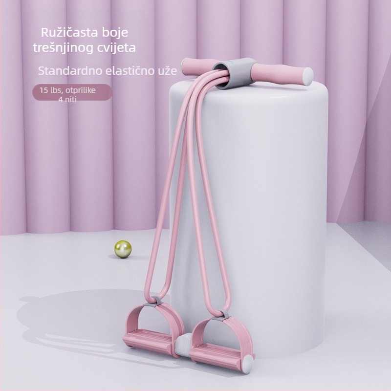 Mali višenamjenski uređaj za povlačenje pedala za trbuh, pomoćni uređaj za sjedenje, kućni tanak trbuh, joga pedala za povlačenje užeta, veleprodaja