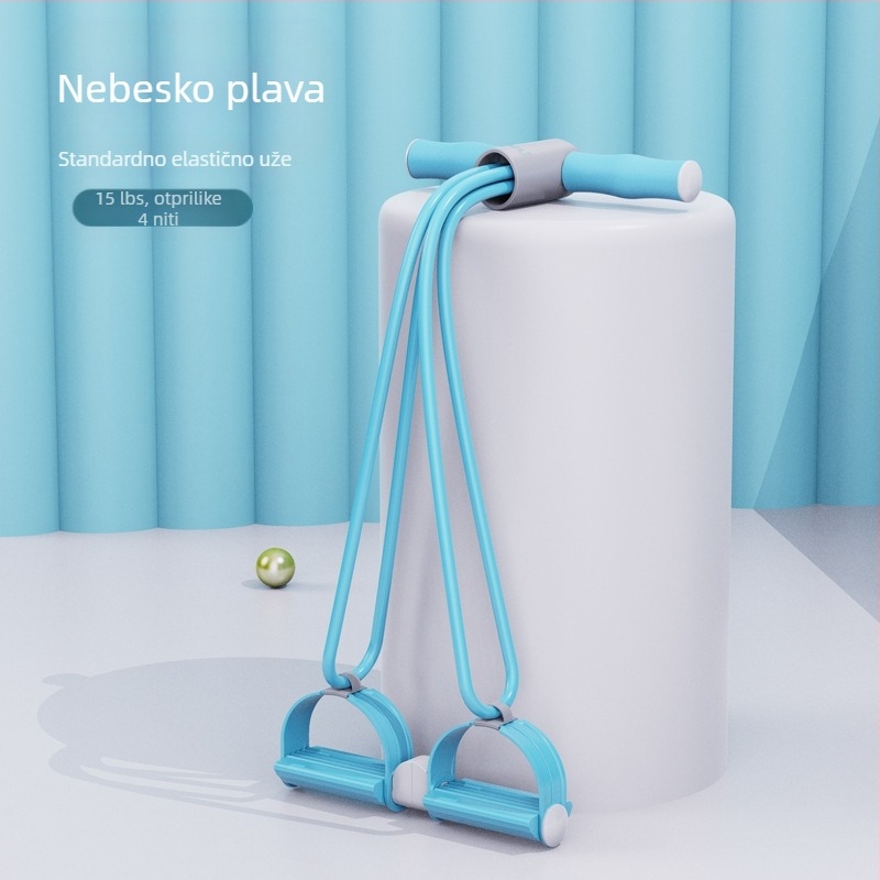 Mali višenamjenski uređaj za povlačenje pedala za trbuh, pomoćni uređaj za sjedenje, kućni tanak trbuh, joga pedala za povlačenje užeta, veleprodaja